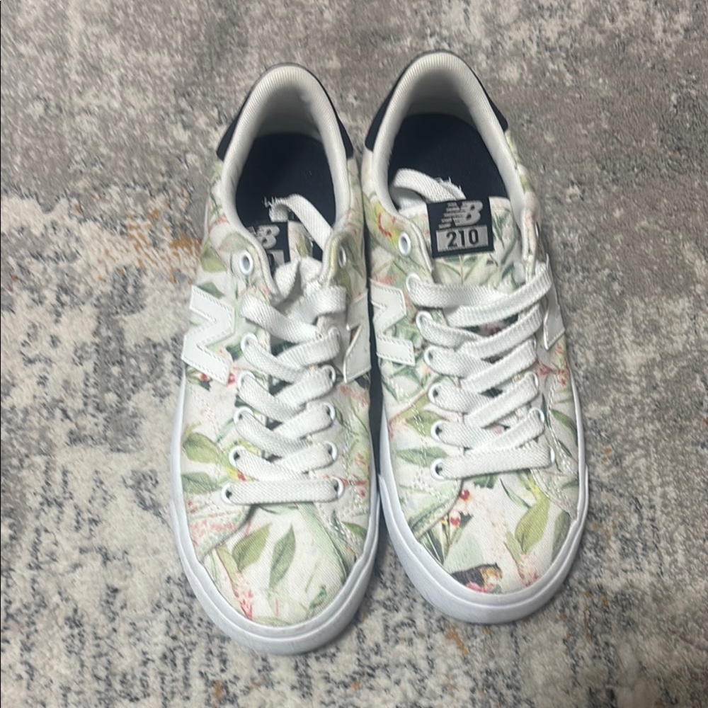 New Balance Floral Sneakers